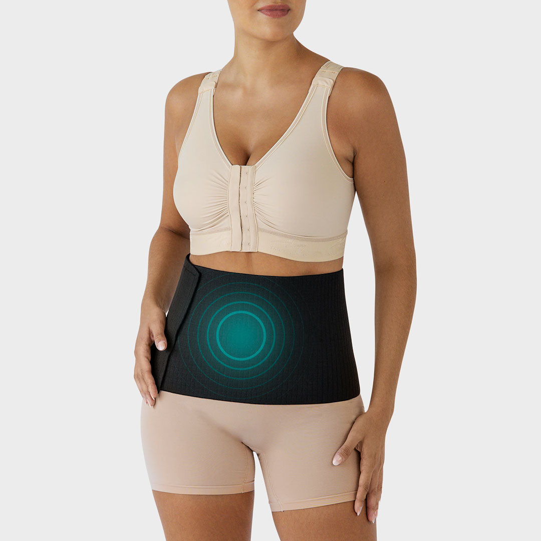 Pain-Relieving Abdominal Binder with Capsaicin | Comfort & Support