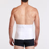 Marena Recovery style AB4F7 abdominal binder shown from the back with male model.