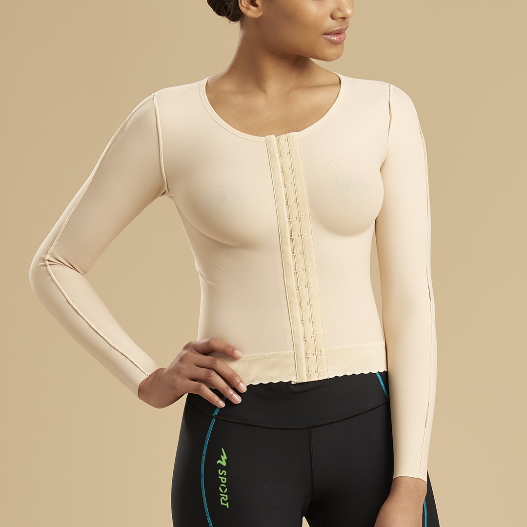 Long Sleeve Compression Vest for Women | Post Op Garments – The