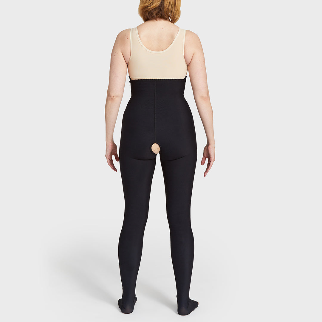 Lipedema Lymphedema Leggings K2 compression (25-30 mmHg), long pants  without toe with effectiveness like flat knit
