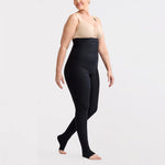 Marena Recovery style LIEMLES, Lipedema Everyday Management Legging in black, posed view on a female model.