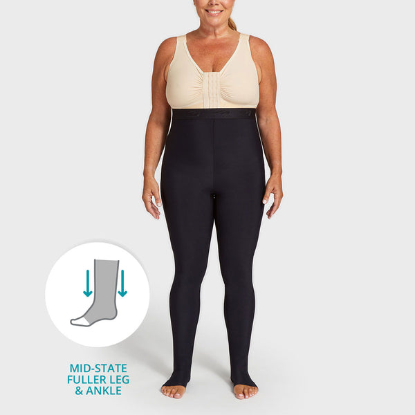 Lipedema Mid State Everyday Management Legging Marena Lipedema Collection The Marena Group LLC