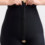 Marena Recovery style LIPSGHE, Lipedema Post-Surgical Girdle with Hook-&-Eye close up detail