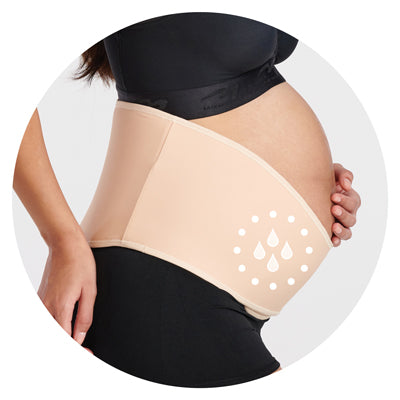 Supportive Maternity Bodysuit with Cushioned Straps
