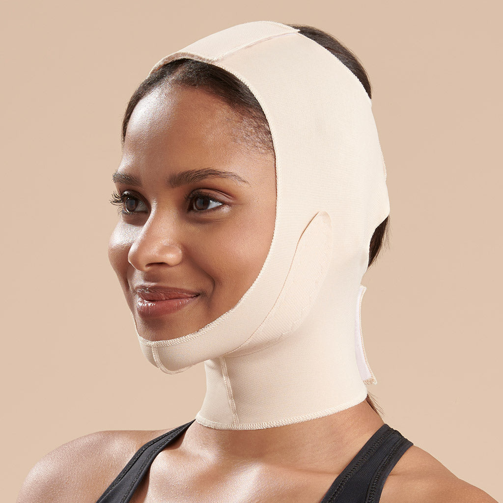  MARENA Unisex Recovery Compression Chin Strap with Mid-Neck  Coverage for Post-Op Mask : Health & Household