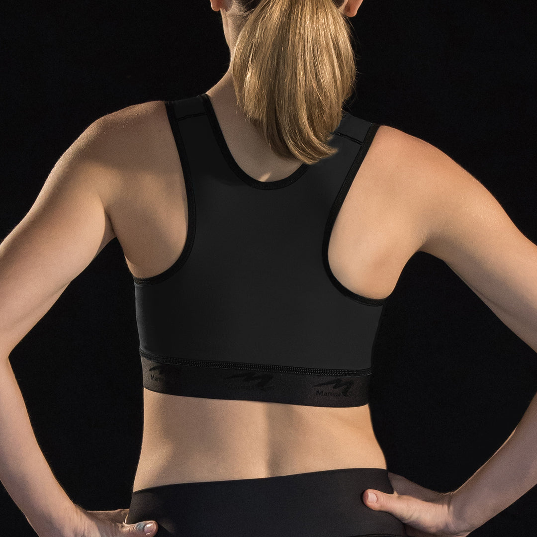 Technical Jersey Zip-Up Sports Bra - Women - Ready-to-Wear