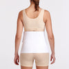Marena Recovery style AB4S2 abdominal binder shown from the back on a female model.
