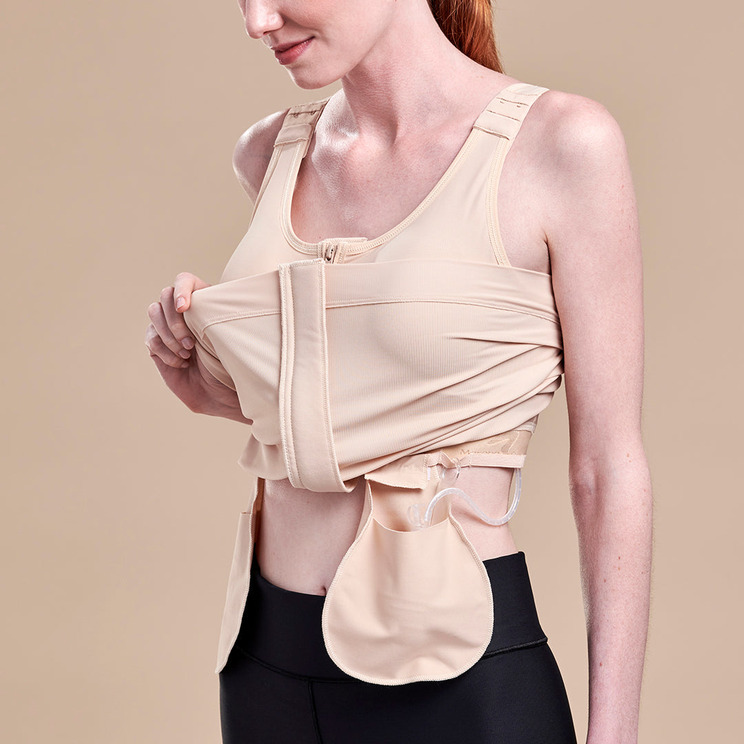 Mastectomy Camisole with Drain Bulb Management - The Marena Group, LLC