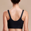 Caress by Marena Low Coverage Pocketed Bra, back view, black