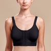Caress by Marena Low Coverage Pocketed Bra, front view, black