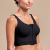 Caress by Marena Medium Coverage Pocketed Bra, side view, black