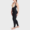 Marena Recovery style FBCL Compression Bodysuit ankle length for BBL Fat Transfer, side  view, in black