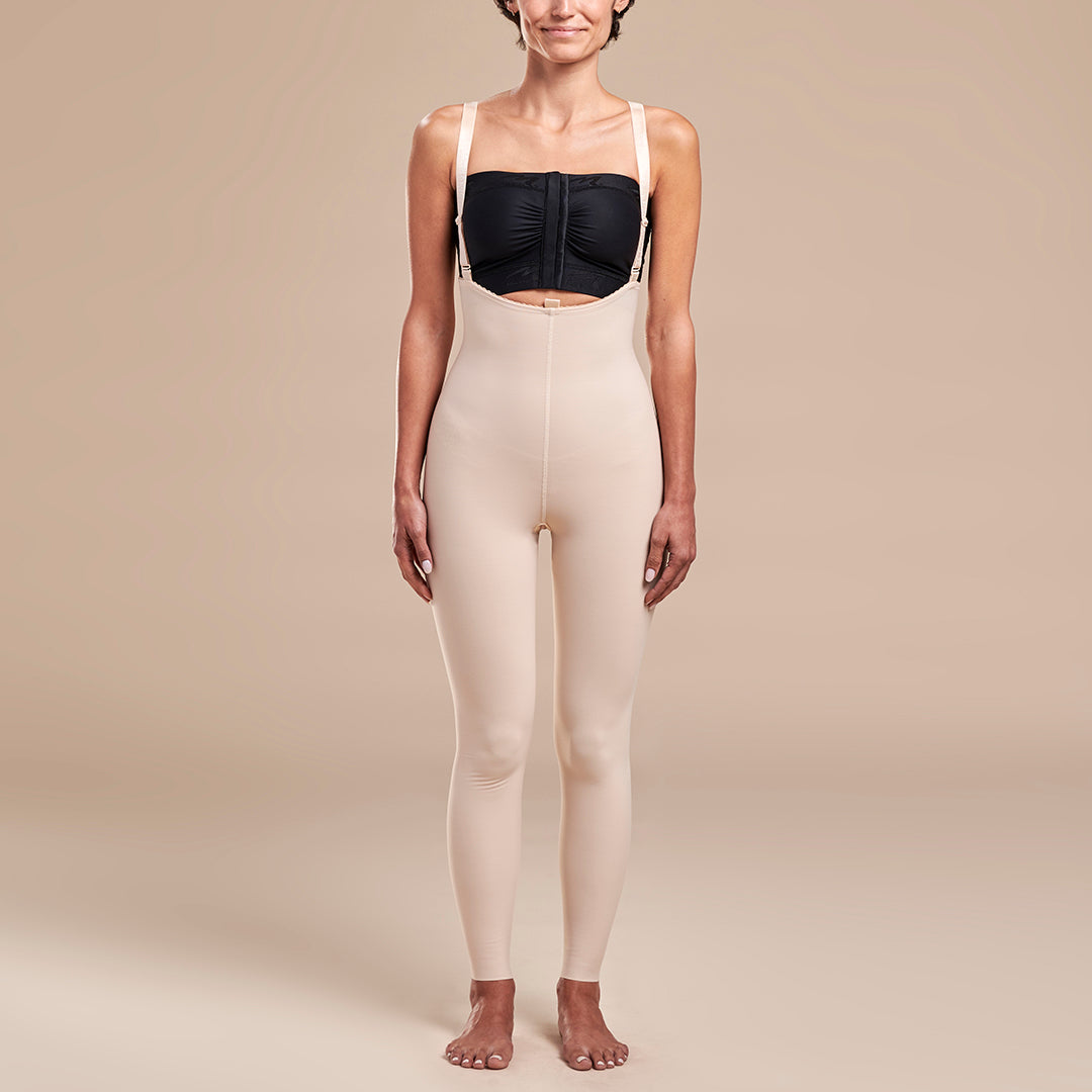 Marena Recovery Mid-Calf-Length Post Surgical Compression Girdle with  High-Back : : Clothing & Accessories