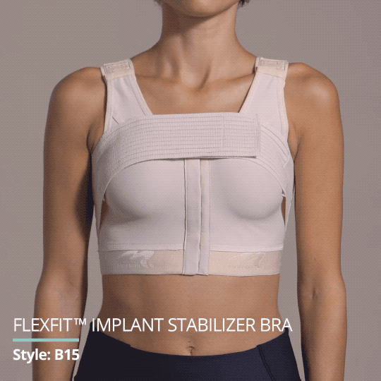 Medical Bra with Implant stabilizer medical surgical compression