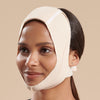 Marena Recovery style FM100-A minimal coverage, no neck compression face mask, side view in beige shown on male model