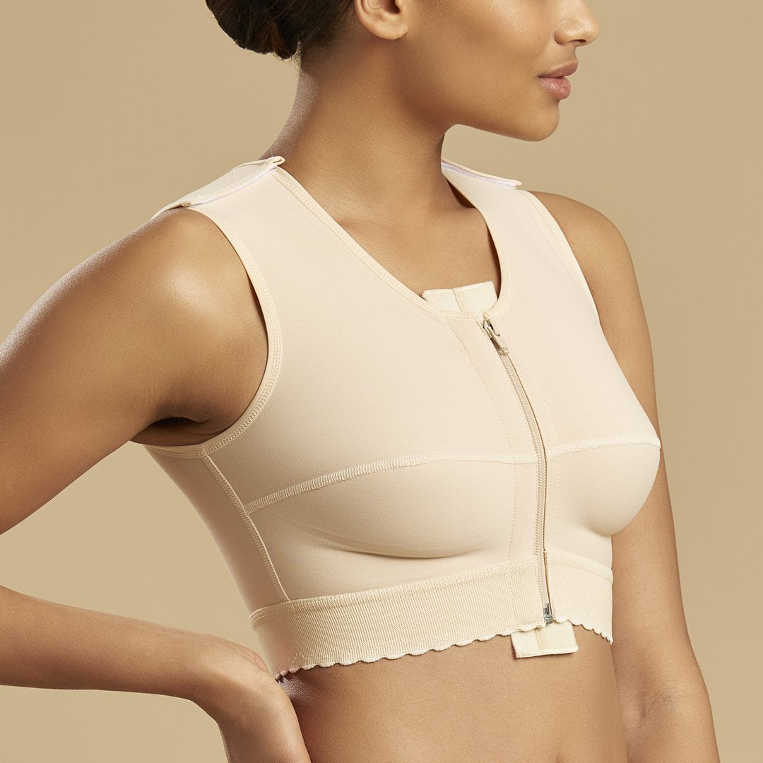 Sleeveless Compression Vest with Zipper – The Marena Group, LLC
