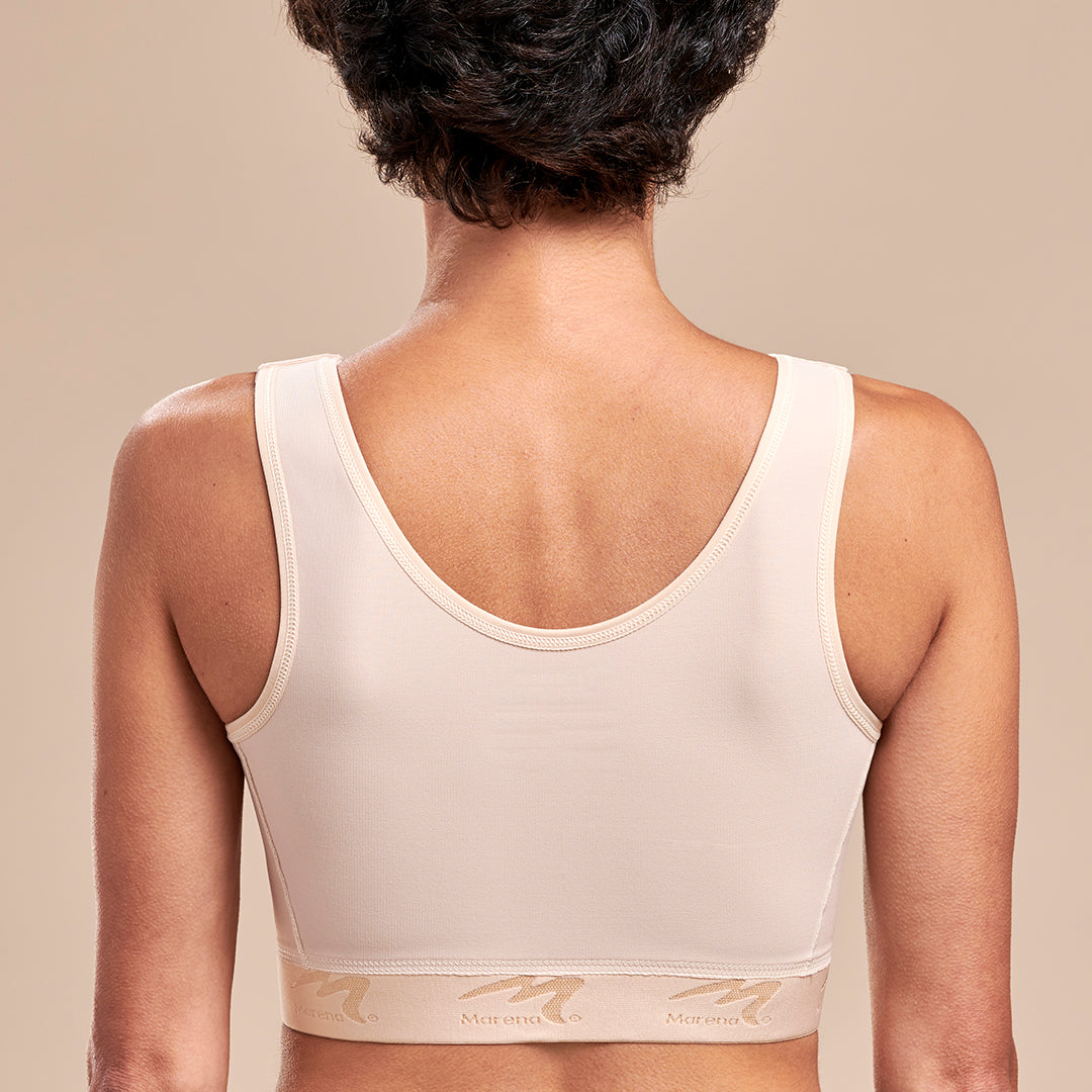 FlexFit™ Original Bra - Style No. B01G Back view, in beige