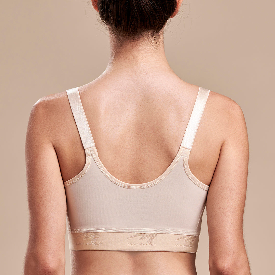 FlexFit™ Low Coverage Bra - Style No. B11 Back view, in beige