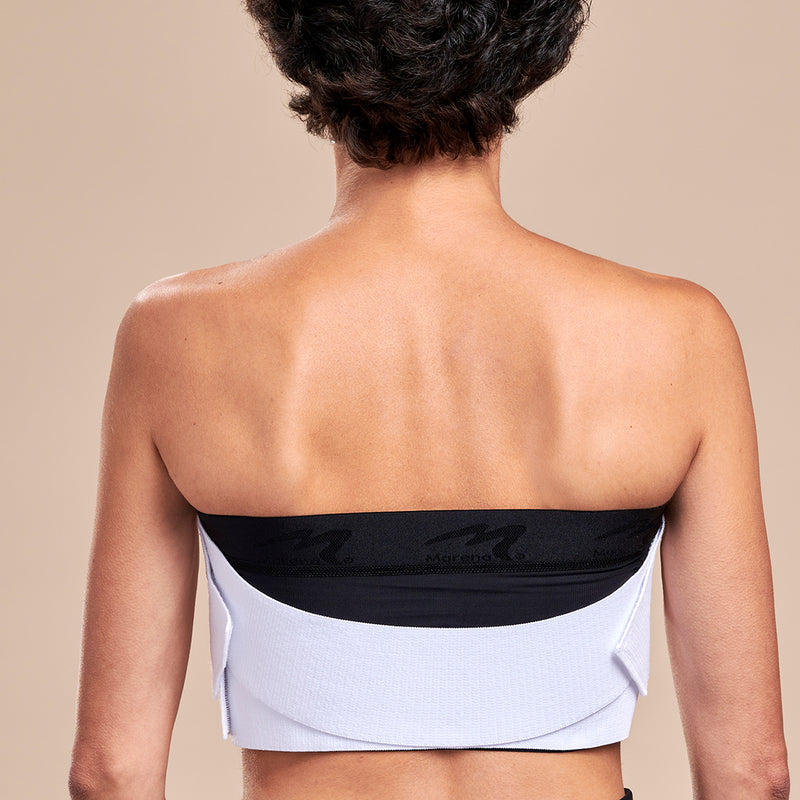 Compression Bandeau Bra Post Surgery Recovery, Breast Augmentation Bra  (S122) White : : Clothing, Shoes & Accessories