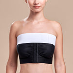 Marena Recovery style ISB Breast Wrap, front view in white