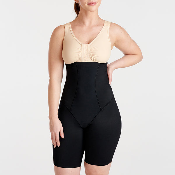 High-Waisted Sculpted Thigh Shapers 2-Pack