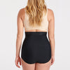 Marena Maternity™ Post-Pregnancy Natural Birth Shaper bikini length, back view, shown in black