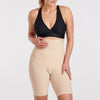 Marena Maternity™ Post-Pregnancy Natural Birth Shaper short length, front view, shown in beige