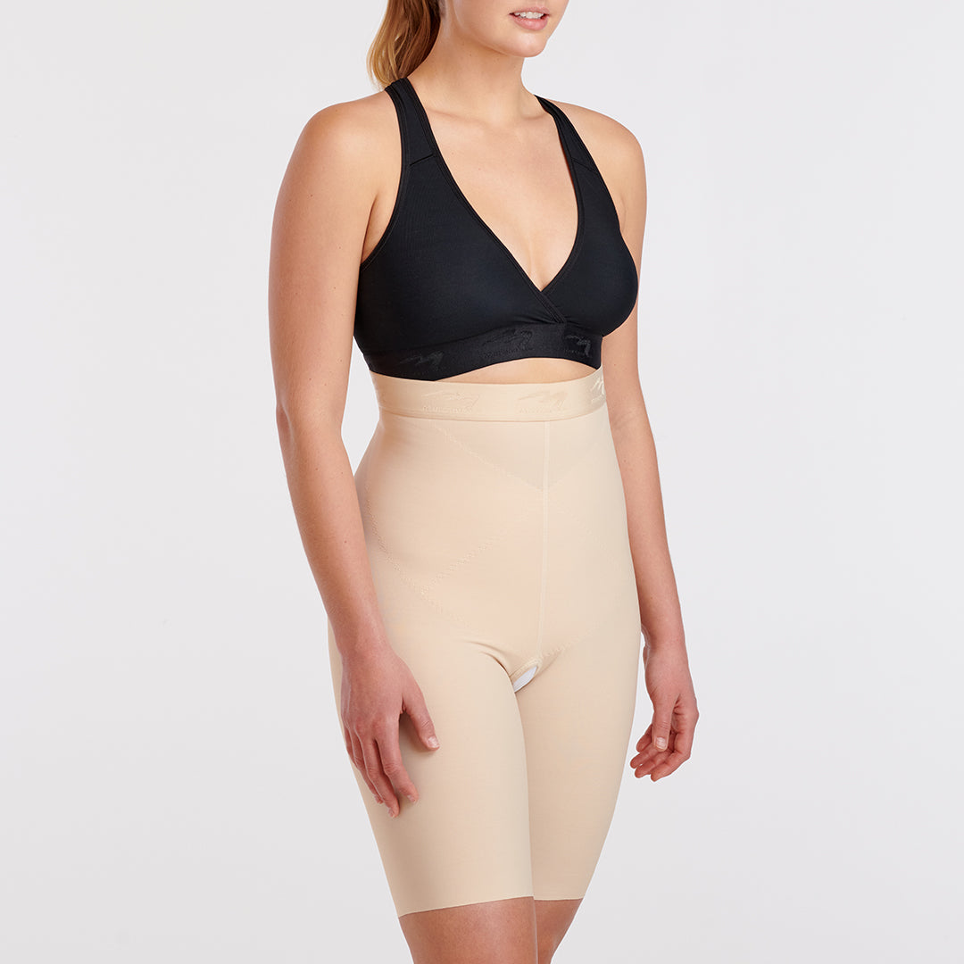Buy online Beige Polyester Post Pregnancy Shapewear from lingerie for Women  by Mamma Presto for ₹549 at 58% off