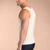 Marena Recovery style MTT Sleeveless compression Tank top, close up side view in beige
