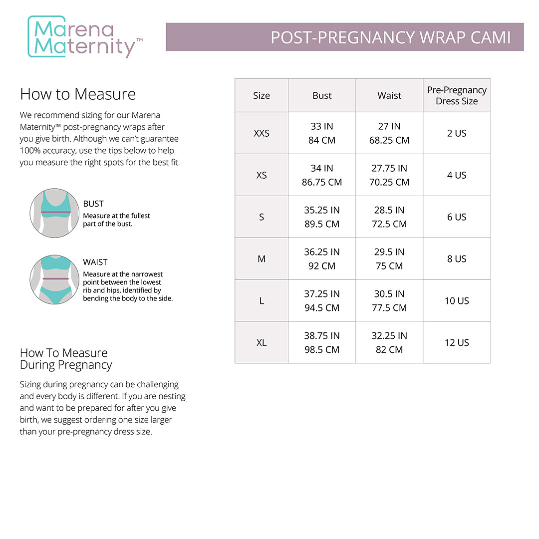 Postpartum Cami  Best Post Pregnancy Compression Garments - The Marena  Group, LLC