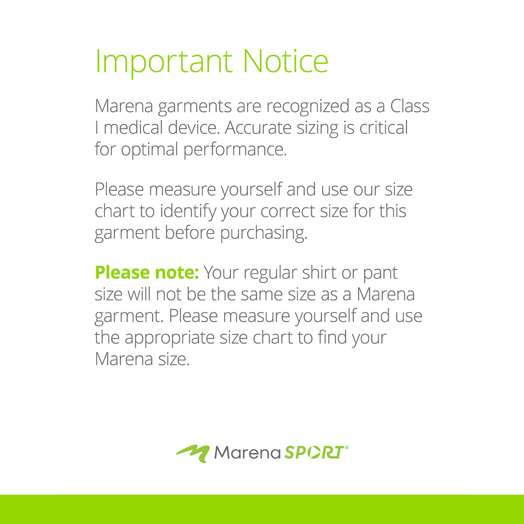 Accurate sizing is critical for optimal performance. Please measure yourself and identify your correct size before purchasing.