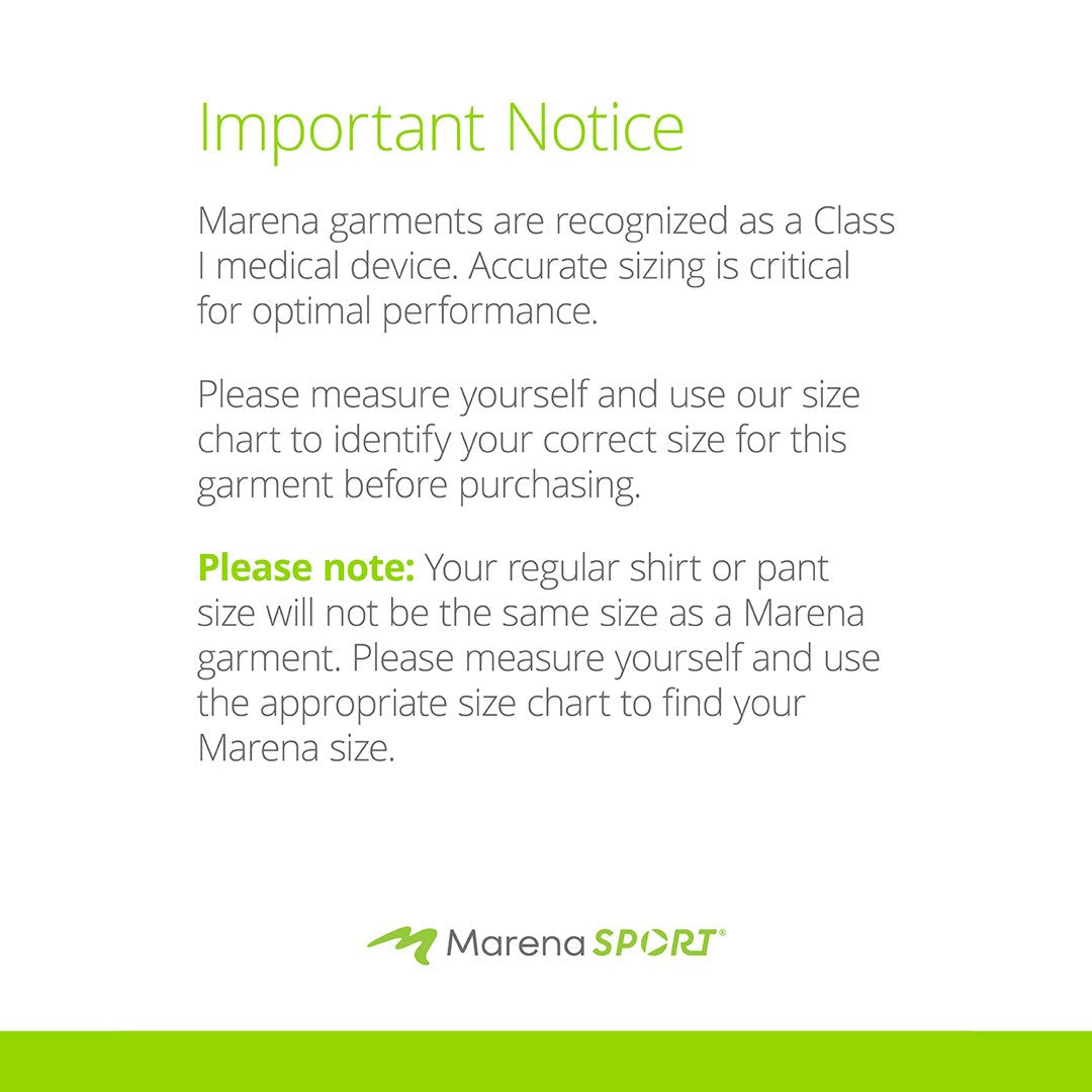 Accurate sizing is critical for optimal performance. Please measure yourself and identify your correct size before purchasing.
