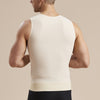 Marena Recovery UV-CP Drain bulb Management vest back view in beige
