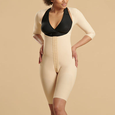 Reinforced Bodysuit with Panels  Compression Bodysuit - The Marena Group,  LLC